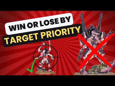 Win or lose by target priority!! How to choose the units to destroy!