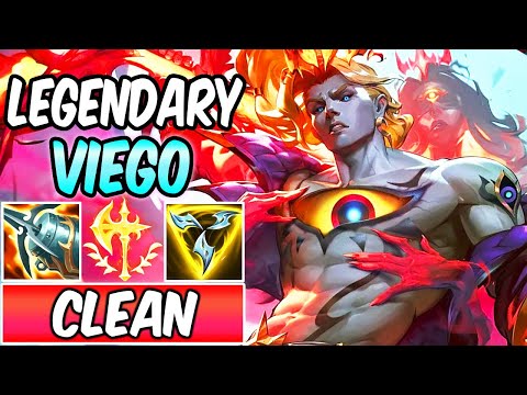S+ CLEAN LEGENDARY VIEGO GAMEPLAY | SOUL FIGHTER VIEGO | Best Build & Runes | League of Legends