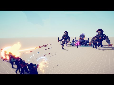 Every SWAT GOD vs Pirate TEAM | Totally Accurate Battle Simulator TABS