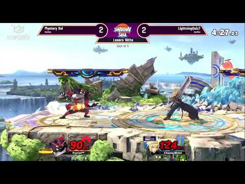 Mystery Sol (Incineroar) vs LightningQuiz7 (Cloud) - Losers Top 16 - Sundown Saga