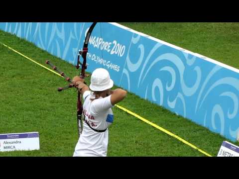 Archery(Youth Olympic Games 2010)1/8(Mirca Alexandra-MDA) Part 2