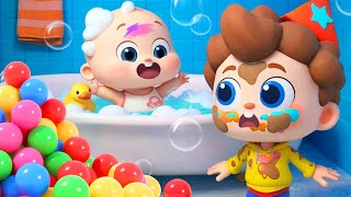 Download lagu 🛁COLOURFUL Bathtub! 🫧 | My Turn My Turn | Nursery Rhyme & Kids Songs | BabyBus mp3