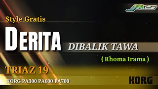 Download lagu Style DERITA DIBALIK TAWA (Rhoma Irama). Triaz 19 Korg PA300 PA600 PA700 mp3