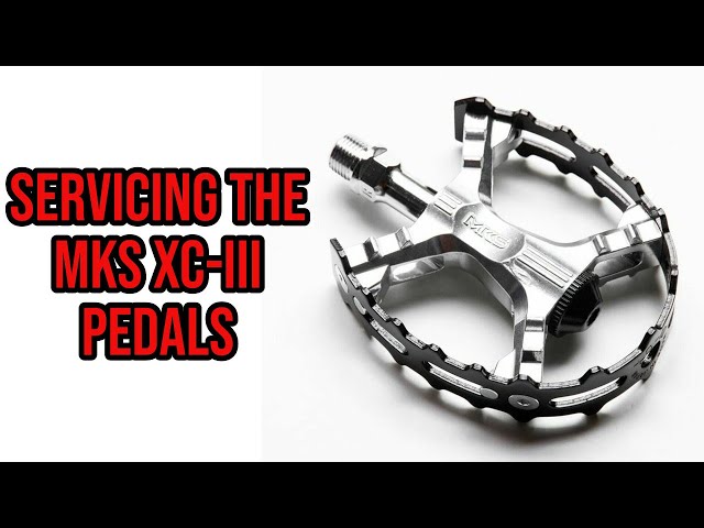 Видео Педали MKS XC-III Pedals (Silver/Black)