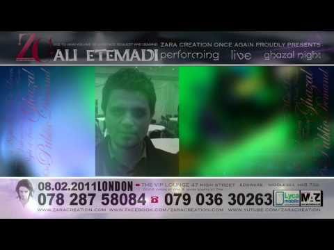 ZC presents ALI ETEMADI PERFORMING LIVE (SAAQi/SHAAD KON JANEMAN)