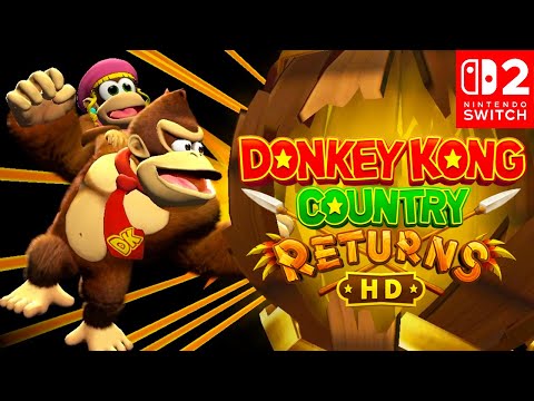 Donkey Kong Country Returns HD (Switch 2) - FULL GAME with Dixie Kong
