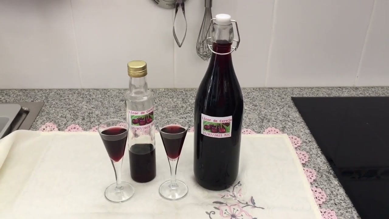 Licor de cereja O melhor que já viu