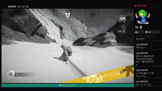 steep 春スノボ