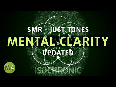 Boost Mental Clarity SMR 12-15 Hz Just Isochronic Tones (Updated Version)