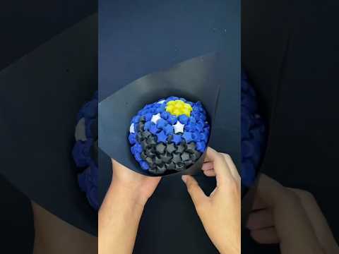 Ramo de estrellas de papel #manualidades #estrellasdepapel #floresdepapel #origami