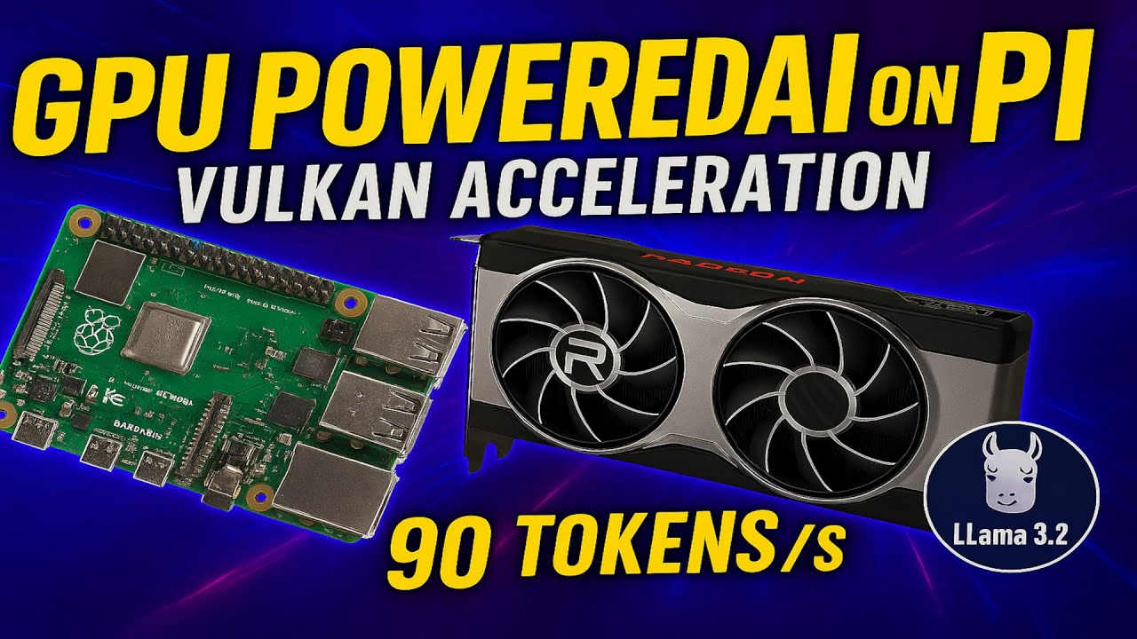 GPU-Powered Private AI on Raspberry Pi 5 – Vulkan Acceleration with RX 6700XT!