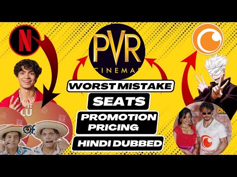 *Seriously* GUYS! I Called📞 PVR cinema regarding recent WORST Anime Movies Release in India in hindi