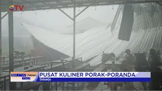 Download lagu Angin Kencang di Aloha Sidoarjo Robohkan Sejumlah Bangunan #BuletiniNewsPagi 29/11 mp3