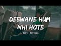Deewane Hum Nahi Hote Slow And Reverb Lofi Hindi Slow And Reverb Songs Lyrical Audio