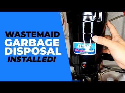 Waste Maid 058 Garbage Disposal, 1/2 HP Replacement [Unboxing, Review, Installation Instructions]