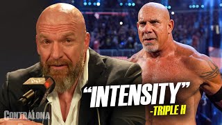Triple H Reflects on Goldberg&#39;s Unstoppable Legacy in WCW and WWE | Evolution Post Show
