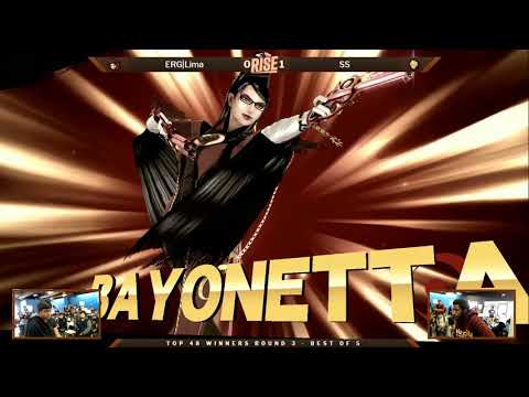 Rise 2018 Top 48 WR3 - ERG|Lima (Bayonetta) vs SS (Ness/Cloud)