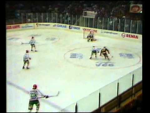 Ishockeyallsvenskan 1989-02-14:VIK - Frölunda 5-2 (Flygis gör 1-0)