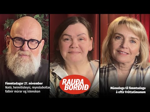 Nató, heimilisleysi, reynsluboltar, fallnir múrar og íslenskan