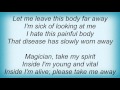 Lou Reed - Magician Lyrics