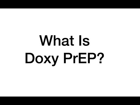 Doxy PrEP For Prevention of STI's: Chlamydia, Gonorrhoea and Syphilis. Dr George Forgan-Smith