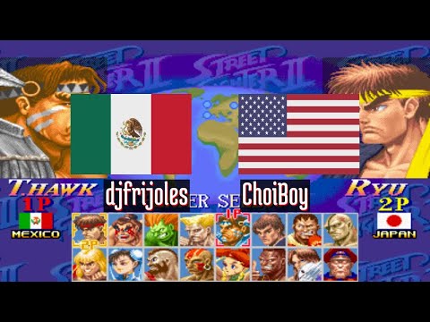 [Popular] Super Street Fighter II X Top Match - djfrijoles (MX) vs ChoiBoy (US)