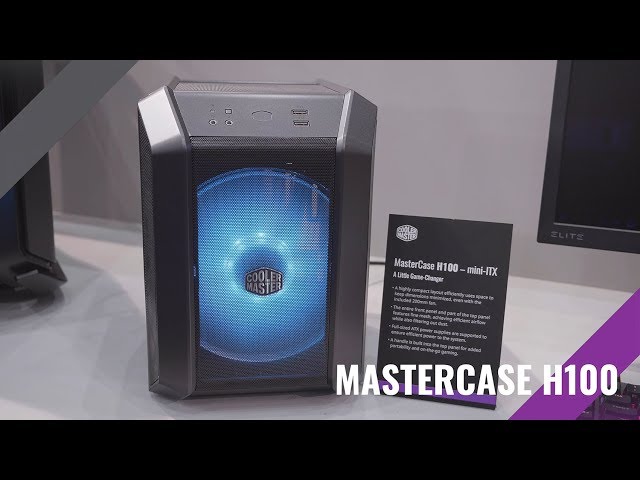 Vídeo relacionado con Cooler Master MasterCase H100 M-ITX - Funda para Mini Torre (Negro/Hierro), Color Negro y Gris