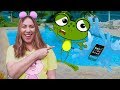Sapo Zé JOGOU CELULAR Na Piscina E AQUARELA VIU TUDO Mais Histórias Infantis Para Crianças