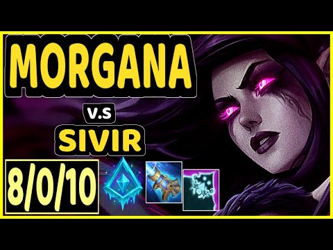 REKKLES (MORGANA) vs SIVIR - 8/0/10 KDA BOTTOM ADC CHALLENGER GAMEPLAY - EUW