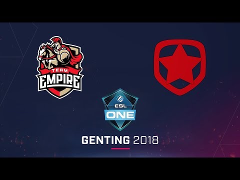 Dota 2 - Empire vs Gambit - Game 1 - Ro4 - ESL One Genting 2018 CIS Qualifier