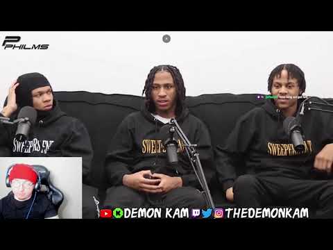 Demon Kam Reacts to Sweepers Interview : Sdot Go, Jay Hound, & NazGPG On Music | Kenzo B | Thunder
