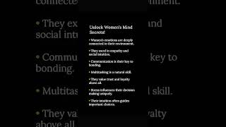 Unlock Women’s Mind Secrets! #shortsfeed #shorts #shortsviral #shortvideo #shortsvideo