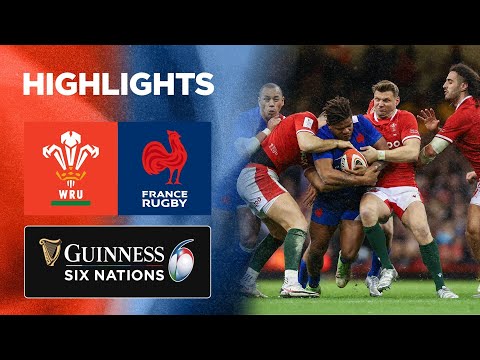 Wales v France | Match Highlights | 2022 Guinness Six Nations