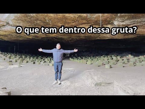 Essa gruta esconde um cemitério indígena