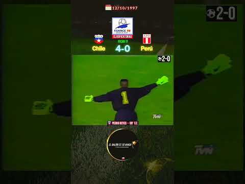 📽️ CHILE 4-0 PERÚ 🇨🇱⚽🇵🇪 | SALAS INOLVIDABLE | CLASIFICATORIAS FRANCIA 1998