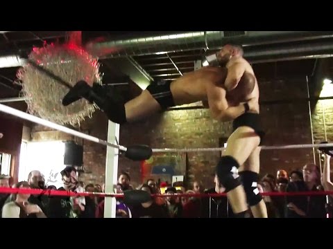 Tracy Williams Drills John Silver with a Sheer Drop Brainbuster! | Beyond Wrestling #Insatiable