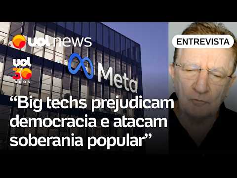 Big techs estão prejudicando a democracia e atacando a soberania popular, diz professor
