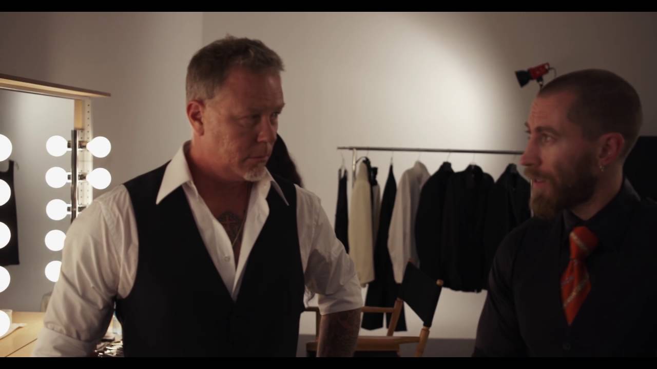 The Making of Brioni with Metallica Campaign: James - YouTube