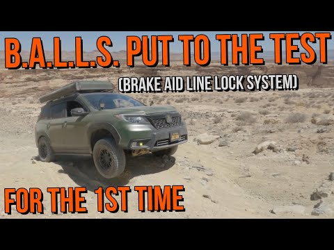 Utah BDR: The long journey before we start. B.A.L.L.S. (brake aid line lock system) put to the TEST!