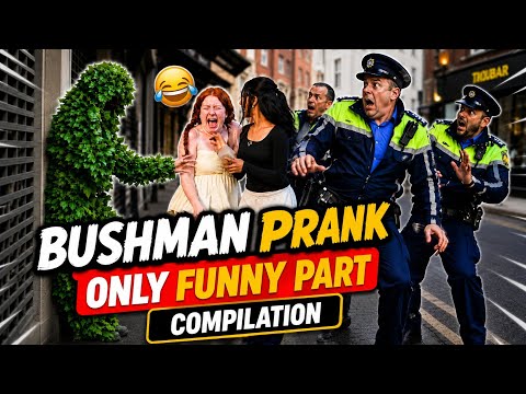 SHE GOT THE SCARE OF HER LIFE BUSHMAN PRANK 