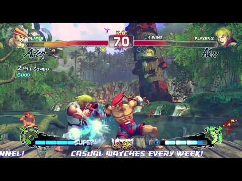 USF4 Casuals (local) Azura (Adon) VS LegendaryMako (Ken) Part 1
