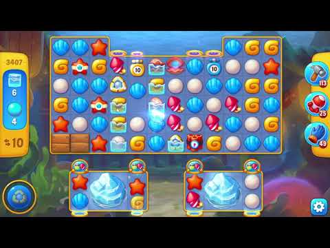 Fishdom 3407 Level - NO BooSTERS