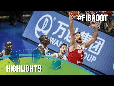 Senegal v Turkey - Highlights - 2016 FIBA Olympic Qualifying Tournament - Philippines