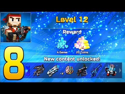 Pixel Gun 3D - Gameplay Walkthrough Part 8 - Level 12