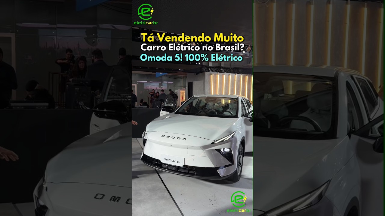 Tá Vendendo Muito Carro Elétrico no Brasil? Omoda 5! 100% Elétrico⚡