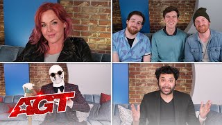 T.3, Storm Large, Klek Entos, and Kabir Singh Recall Their AGT Auditions - America's Got Talent 2021 thumbnail