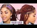 FAUX LOCS YARN LOCS TUTORIAL PROTECTIVE HAIRSTYLE