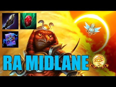 Doing it all with the sun god, Ra midlane - Smite Grandmasters Ranked