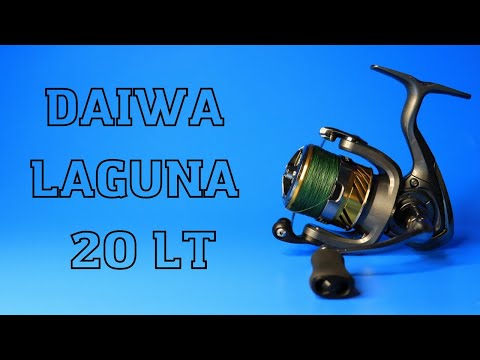 Kołowrotek Daiwa 20 LAGUNA LT 2000 + Plecionka J-Braid X4 0.13mm/130m film wideo