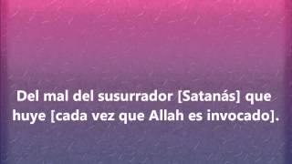 Surat An Nas en español Los Humanos114 por mishary rashid alafasy